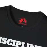 "Discipline is Art T-shirt with inspirational quote design"
"Motivational &