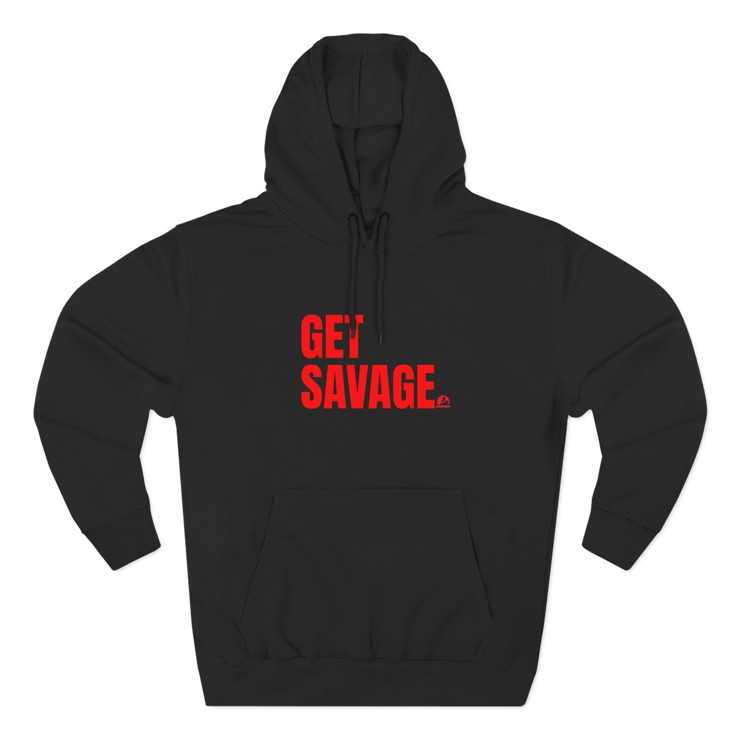 Get Savage Three-Panel Fleece Hoodie for Bold Comfort