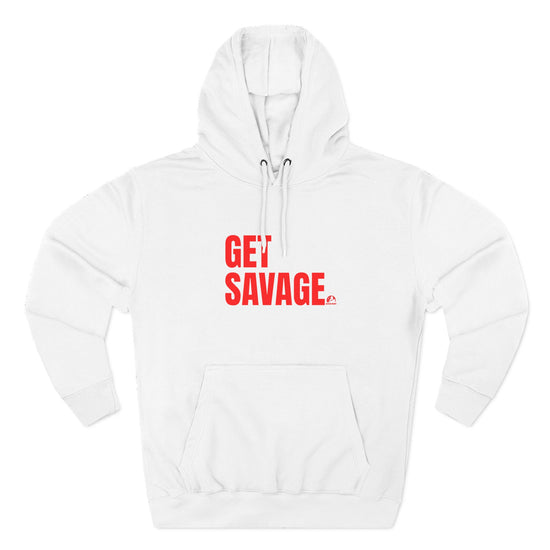 Get Savage Three-Panel Fleece Hoodie for Bold Comfort
