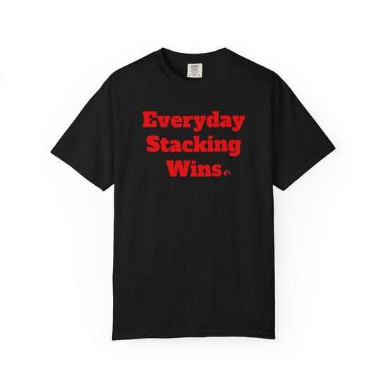 Everyday Stacking Wins Classic T-Shirt — Motivational Minimalist Tee
