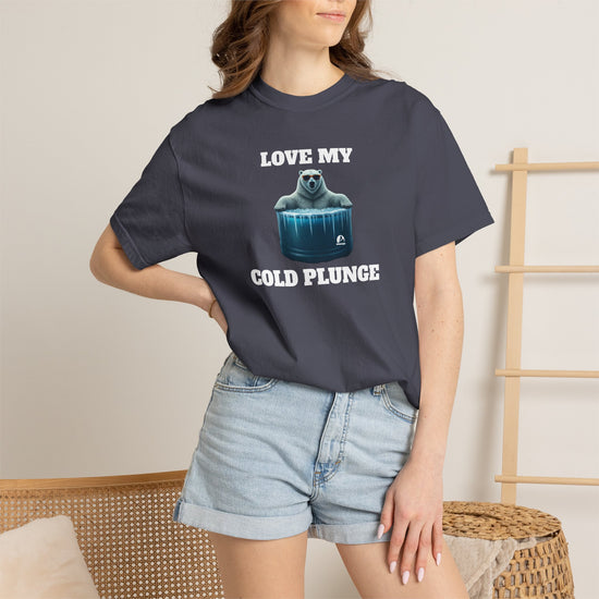 Love My Cold Plunge Classic T-shirt - Motivational Unisex Tee