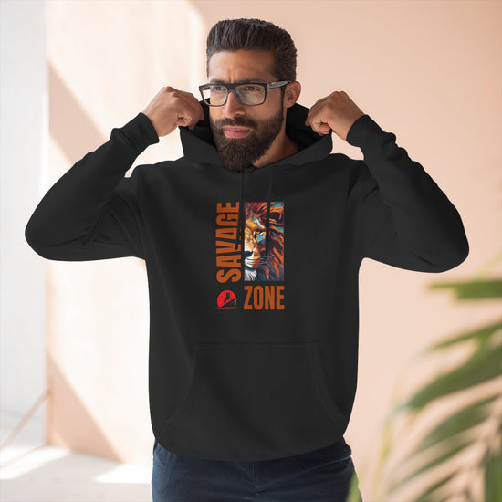 Savage Zone Classic Fleece Hoodie — Motivational 3-Panel Hoodie