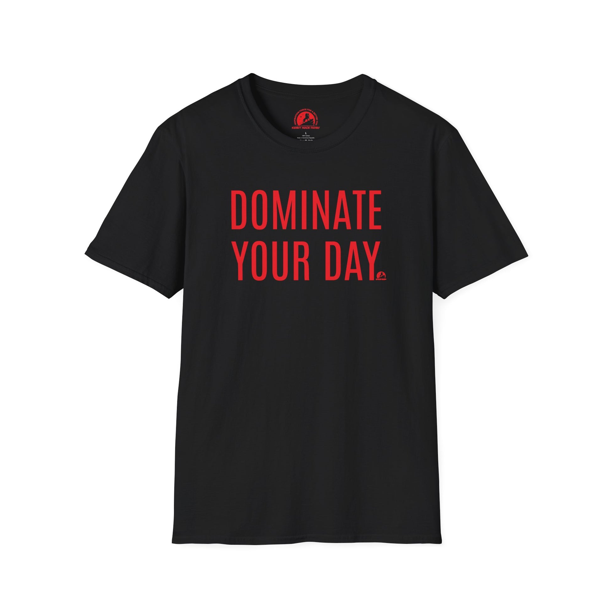 "Dominate Your Day / Tap Into Your Discipline T-shirt with motivational quote"
"Empowering 'Dominate Your Day' and 'Tap Into Your Discipline' graphic tee"
"Focus and discipline-themed t-shirt for productivity and success"
"Inspirational 'Dominate Your Day' shirt with bold typography"
"Motivational t-shirt with 'Tap Into Your Discipline' for personal growth"
"Self-discipline quote t-shirt with 'Dominate Your Day' for goal-driven individuals"
"Positive mindset tee with 'Tap Into Your Discipline' 