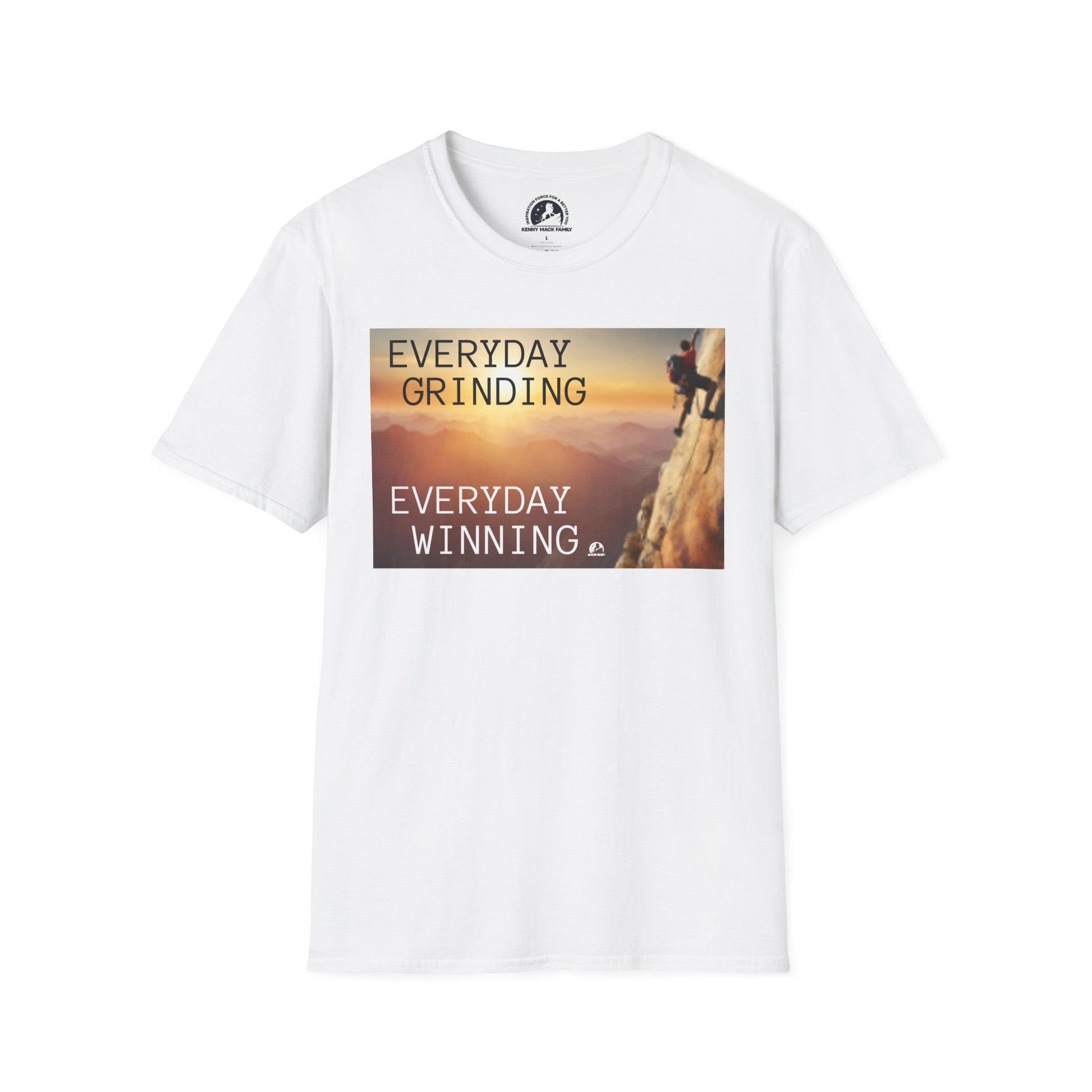 "Everyday Grinding Everyday Winning T-shirt with motivational success message"
"Hustle and grind graphic tee with 'Everyday Grinding, Everyday Winning' slogan"
"Motivational 'Everyday Grind' t-shirt for work ethic and success"
"Success-driven t-shirt with 'Everyday Grinding, Everyday Winning' design"
"Bold 'Grind and Win' t-shirt for achieving your daily goals"
"Focused hustle t-shirt with 'Everyday Grinding' for a winning mindset"