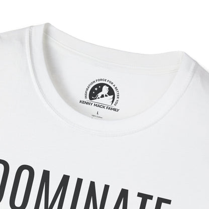 "Dominate Your Day / Tap Into Your Discipline T-shirt with motivational quote"
"Empowering 'Dominate Your Day' and 'Tap Into Your Discipline' graphic tee"
"Focus and discipline-themed t-shirt for productivity and success"
"Inspirational 'Dominate Your Day' shirt with bold typography"
"Motivational t-shirt with 'Tap Into Your Discipline' for personal growth"
"Self-discipline quote t-shirt with 'Dominate Your Day' for goal-driven individuals"
"Positive mindset tee with 'Tap Into Your Discipline' 