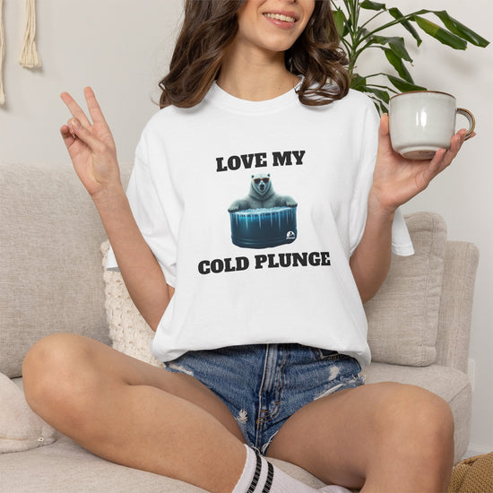 Love My Cold Plunge Classic Polar Bear T-Shirt