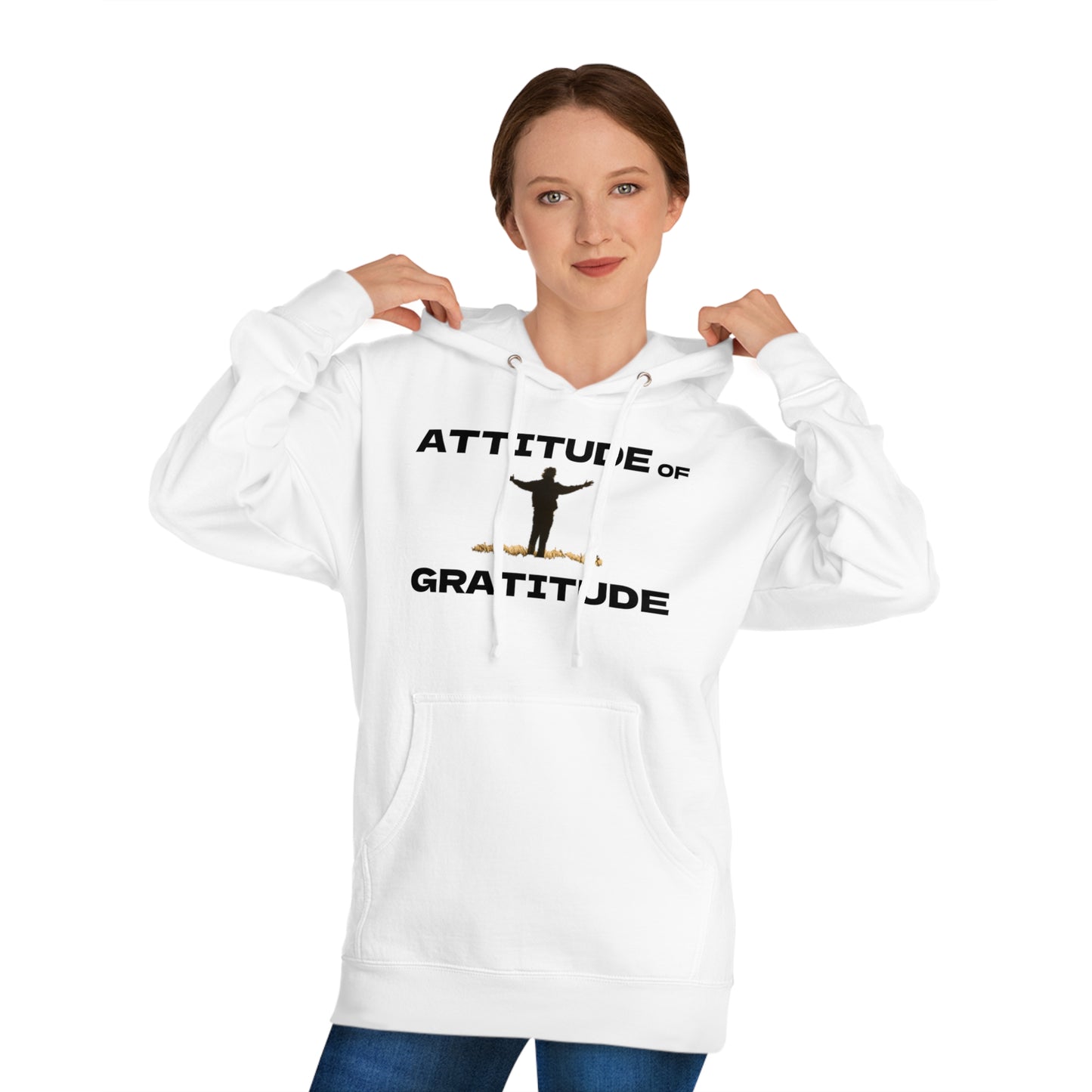 Gratitude Hoodie - Attitude of Gratitude Unisex Sweatshirt