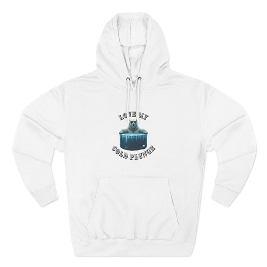 Love My Cold Plunge Classic Hoodie - Fleece Pullover for Personal Growth & Discipline