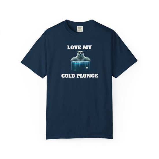 Cold Plunge T-shirt - Love My Cold Plunge - Motivational Unisex Tee