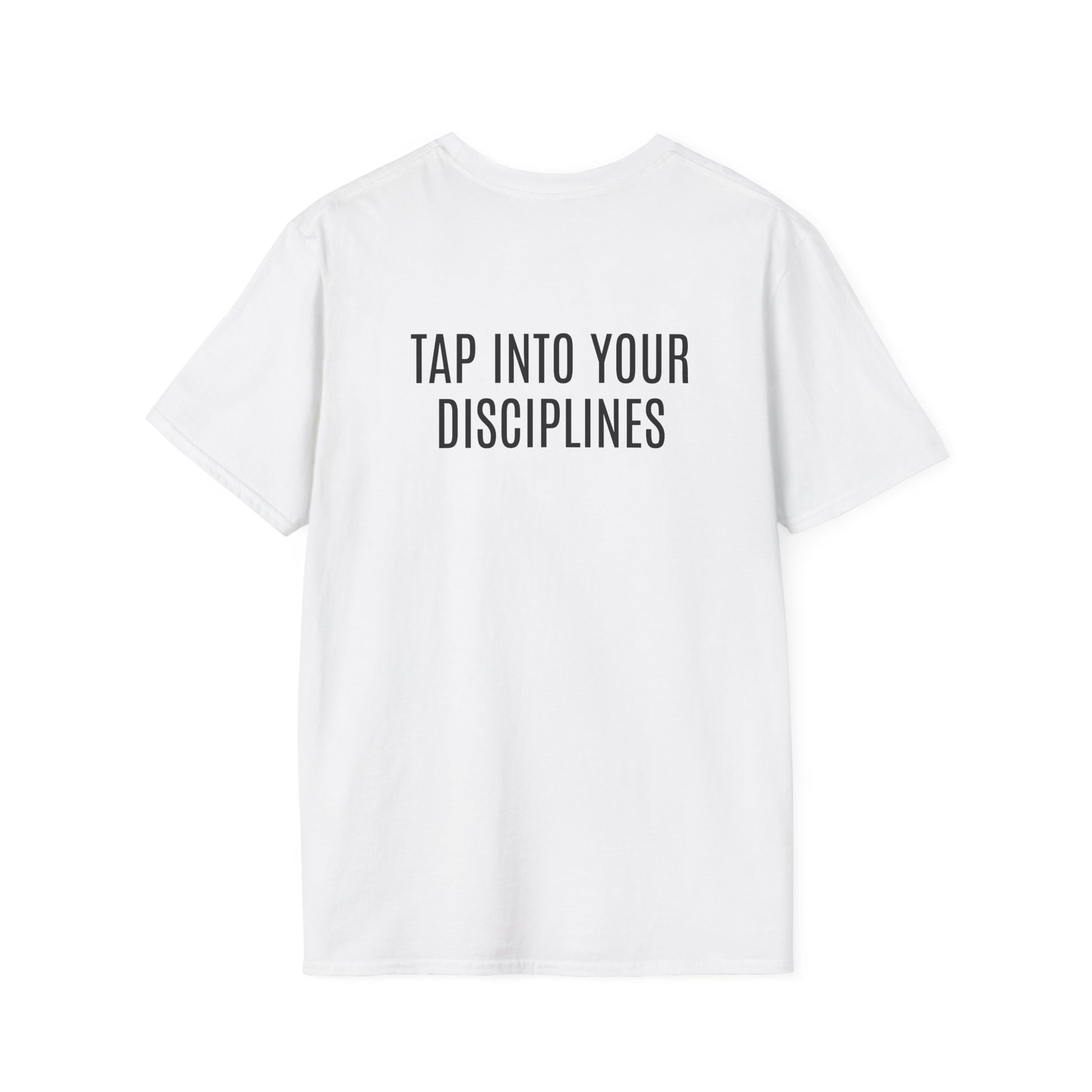 "Dominate Your Day / Tap Into Your Discipline T-shirt with motivational quote"
"Empowering 'Dominate Your Day' and 'Tap Into Your Discipline' graphic tee"
"Focus and discipline-themed t-shirt for productivity and success"
"Inspirational 'Dominate Your Day' shirt with bold typography"
"Motivational t-shirt with 'Tap Into Your Discipline' for personal growth"
"Self-discipline quote t-shirt with 'Dominate Your Day' for goal-driven individuals"
"Positive mindset tee with 'Tap Into Your Discipline' 