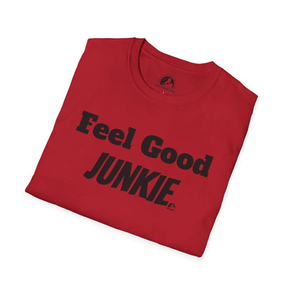 FEEL GOOD JUNKIE - wht/blk, green/blk, red/blk, orange/bk, blue/blk.