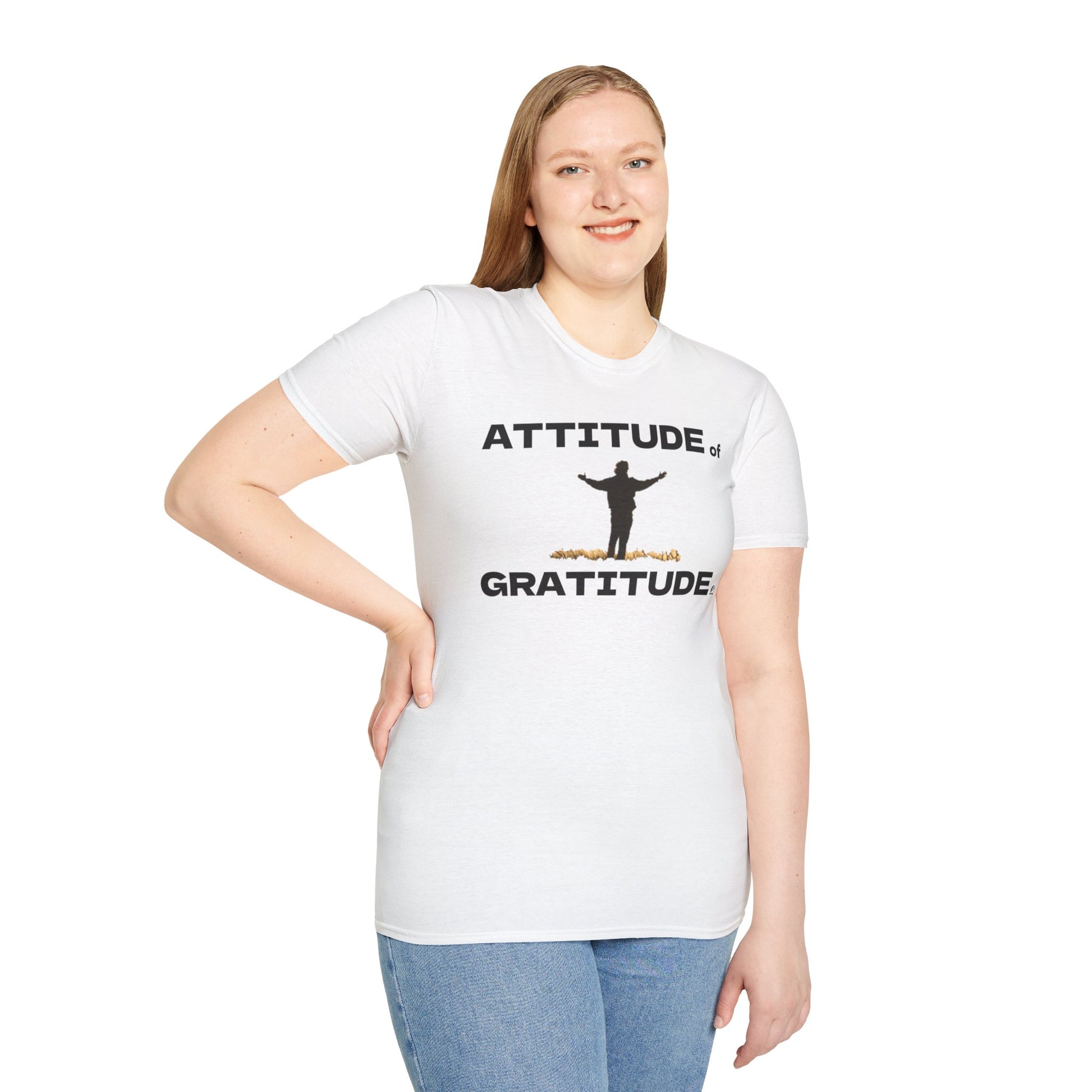 "Attitude of Gratitude T-shirt with positive mindset design"
"Motivational 'Attitude of Gratitude' graphic tee for spreading positivity"
"Inspirational gratitude shirt with 'Attitude of Gratitude' slogan"
"Positive attitude t-shirt with empowering gratitude message"
"Black Attitude of Gratitude T-shirt for a mindful lifestyle"
"Comfortable gratitude t-shirt featuring a positive attitude design"
"Uplifting 'Attitude of Gratitude' quote tee in casual style"
"Stylish gratitude shirt with motivational attitude 