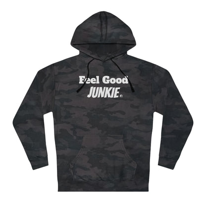 Hooded Sweatshirt - Feel Good Junkie Design