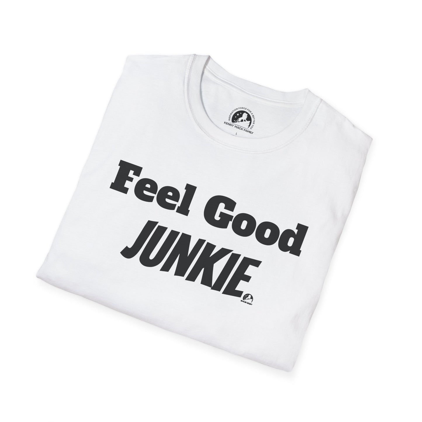 FEEL GOOD JUNKIE - wht/blk, green/blk, red/blk, orange/bk, blue/blk.