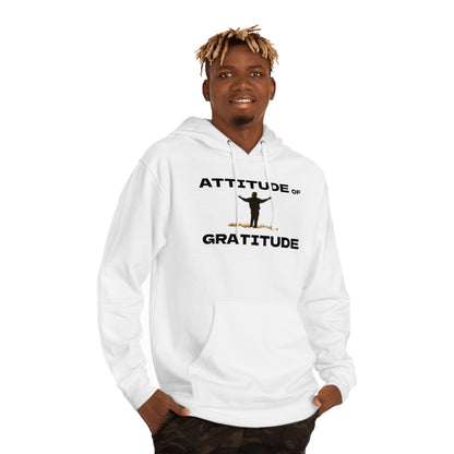 Gratitude Hoodie - Attitude of Gratitude Unisex Sweatshirt