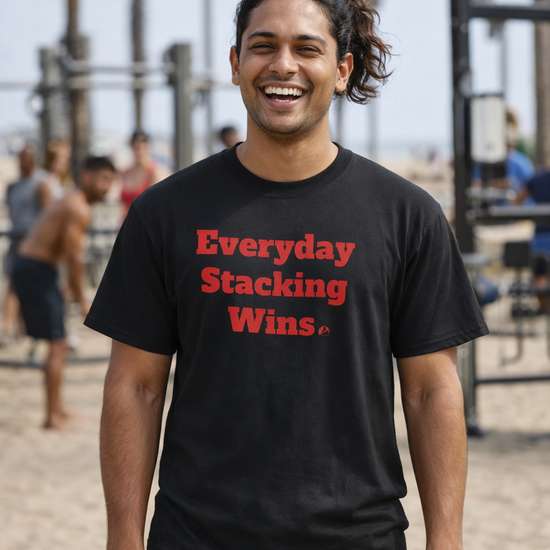 Mindset Wins T-Shirt — Everyday Stacking Dopamine Quote Tee