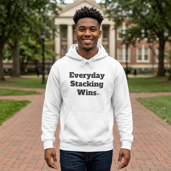 Everyday Stacking Wins Fleece Hoodie