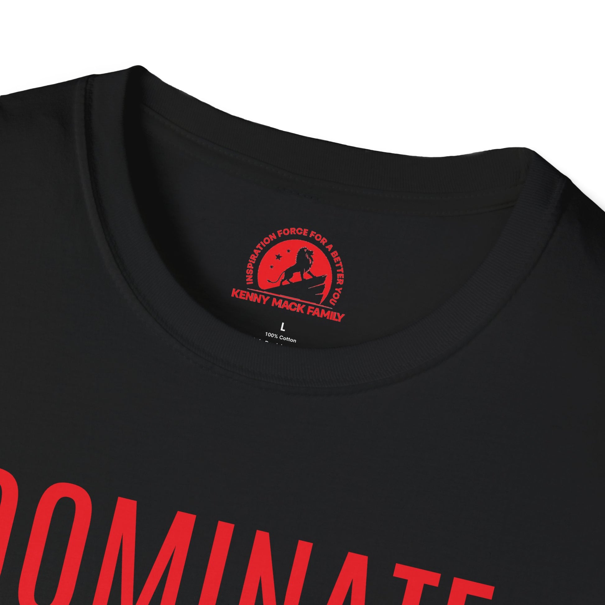 "Dominate Your Day / Tap Into Your Discipline T-shirt with motivational quote"
"Empowering 'Dominate Your Day' and 'Tap Into Your Discipline' graphic tee"
"Focus and discipline-themed t-shirt for productivity and success"
"Inspirational 'Dominate Your Day' shirt with bold typography"
"Motivational t-shirt with 'Tap Into Your Discipline' for personal growth"
"Self-discipline quote t-shirt with 'Dominate Your Day' for goal-driven individuals"
"Positive mindset tee with 'Tap Into Your Discipline' 