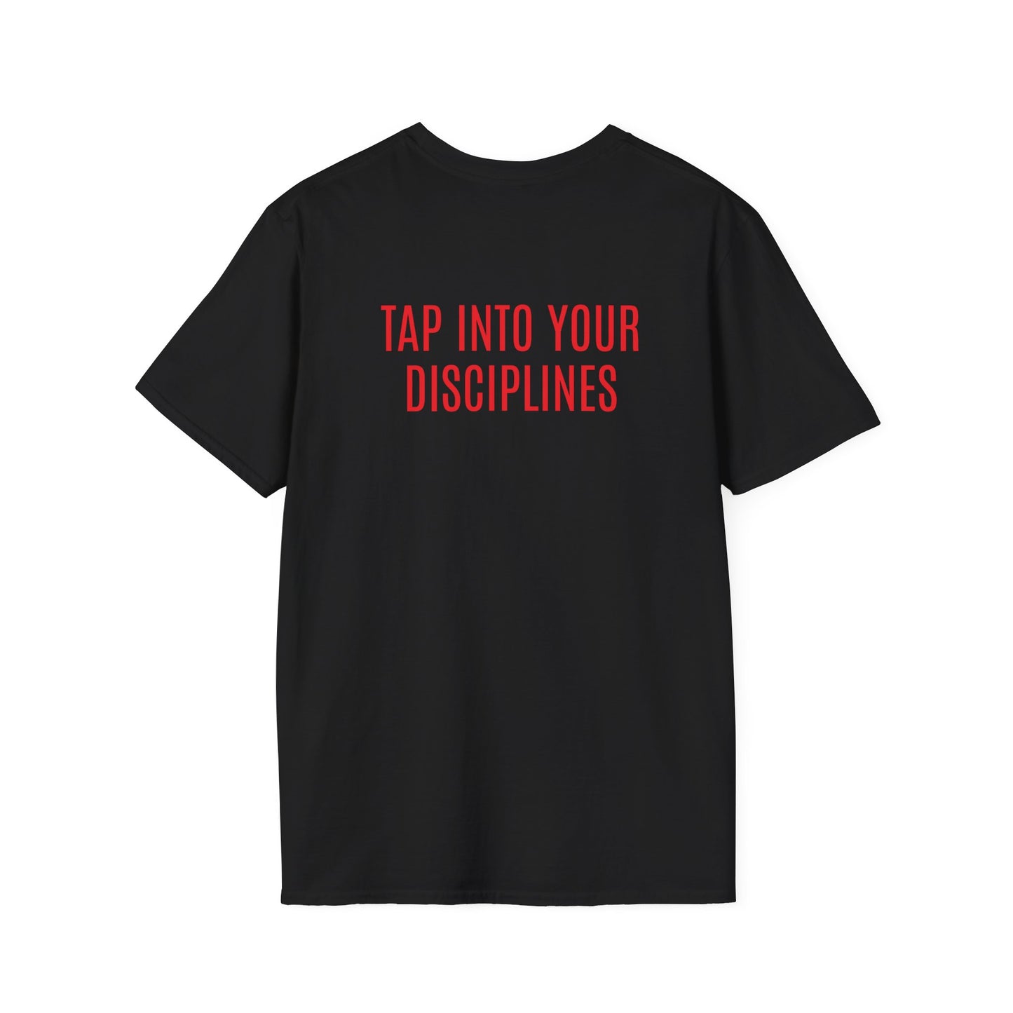 "Dominate Your Day / Tap Into Your Discipline T-shirt with motivational quote"
"Empowering 'Dominate Your Day' and 'Tap Into Your Discipline' graphic tee"
"Focus and discipline-themed t-shirt for productivity and success"
"Inspirational 'Dominate Your Day' shirt with bold typography"
"Motivational t-shirt with 'Tap Into Your Discipline' for personal growth"
"Self-discipline quote t-shirt with 'Dominate Your Day' for goal-driven individuals"
"Positive mindset tee with 'Tap Into Your Discipline' 