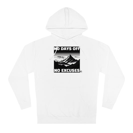 No Days Off Unisex Hoodie with Graphics - Daily Motivation and Growth Apparel