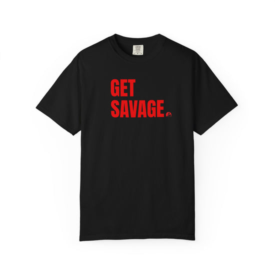 GET SAVAGE Mental Strength Inspirational Tee Garment-Dyed T-Shirt