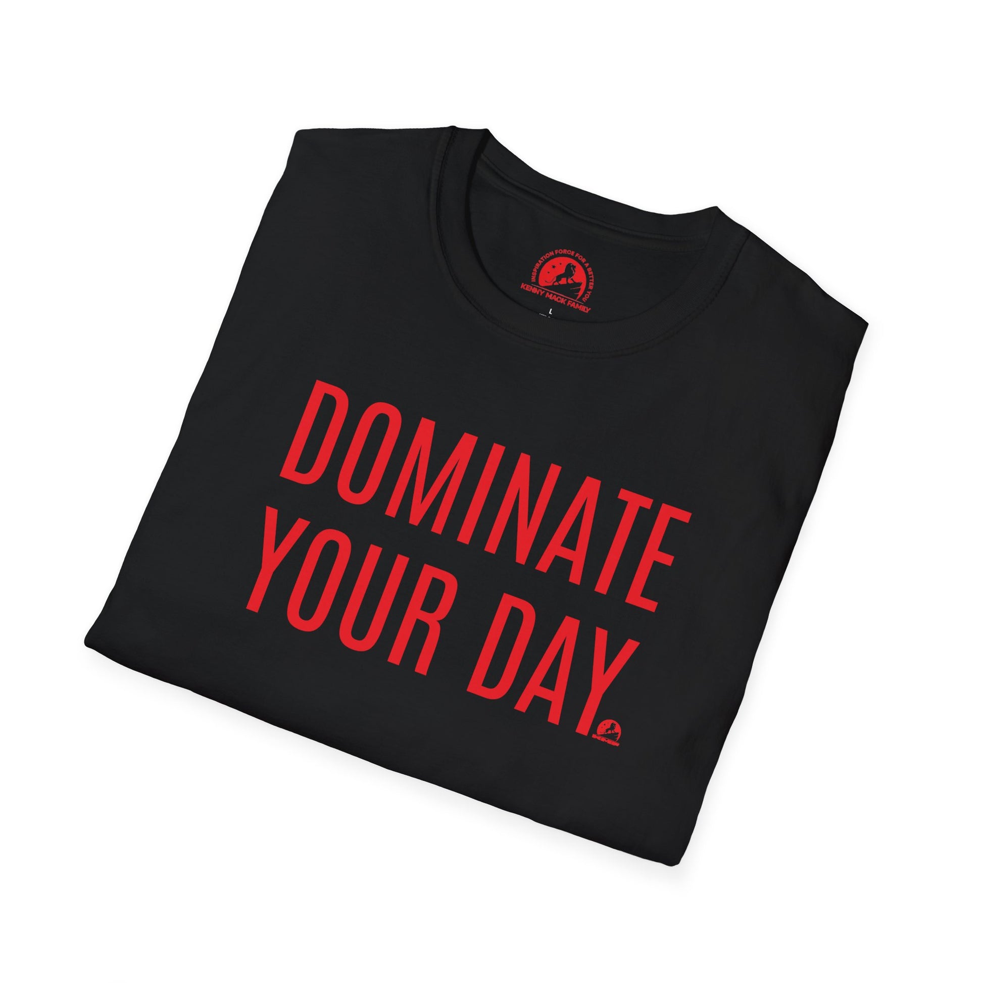 "Dominate Your Day / Tap Into Your Discipline T-shirt with motivational quote"
"Empowering 'Dominate Your Day' and 'Tap Into Your Discipline' graphic tee"
"Focus and discipline-themed t-shirt for productivity and success"
"Inspirational 'Dominate Your Day' shirt with bold typography"
"Motivational t-shirt with 'Tap Into Your Discipline' for personal growth"
"Self-discipline quote t-shirt with 'Dominate Your Day' for goal-driven individuals"
"Positive mindset tee with 'Tap Into Your Discipline' 